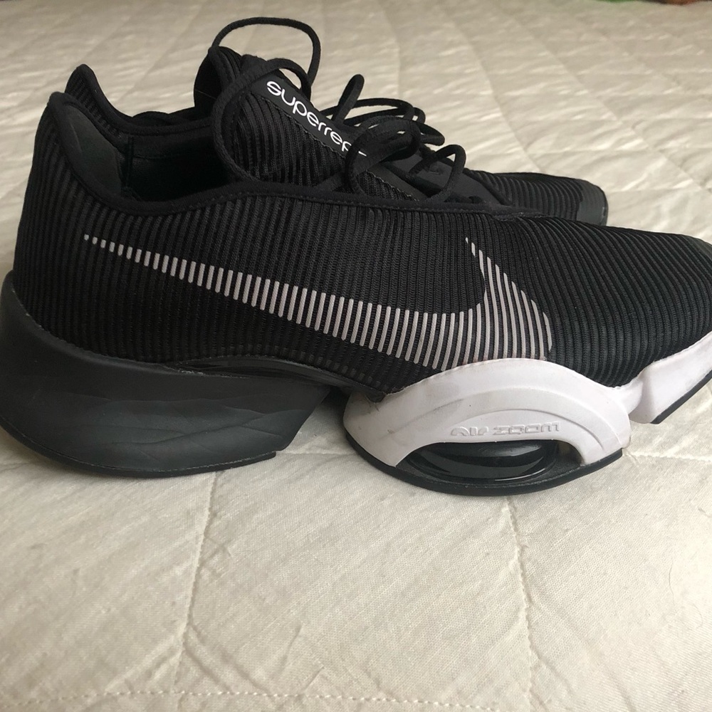 Nike Black and White Zoom Athletic Shoes - Picture 2 of 7